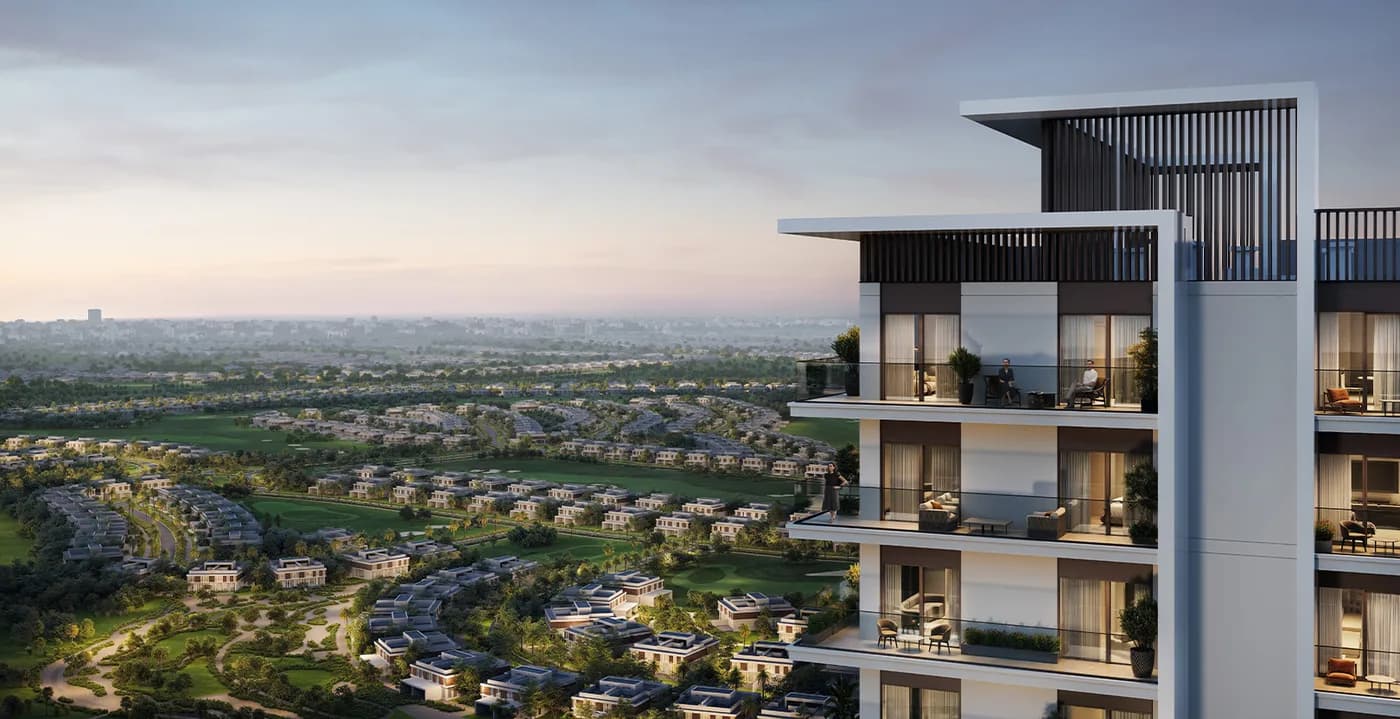 Rosehill residences framed by landscaped gardens